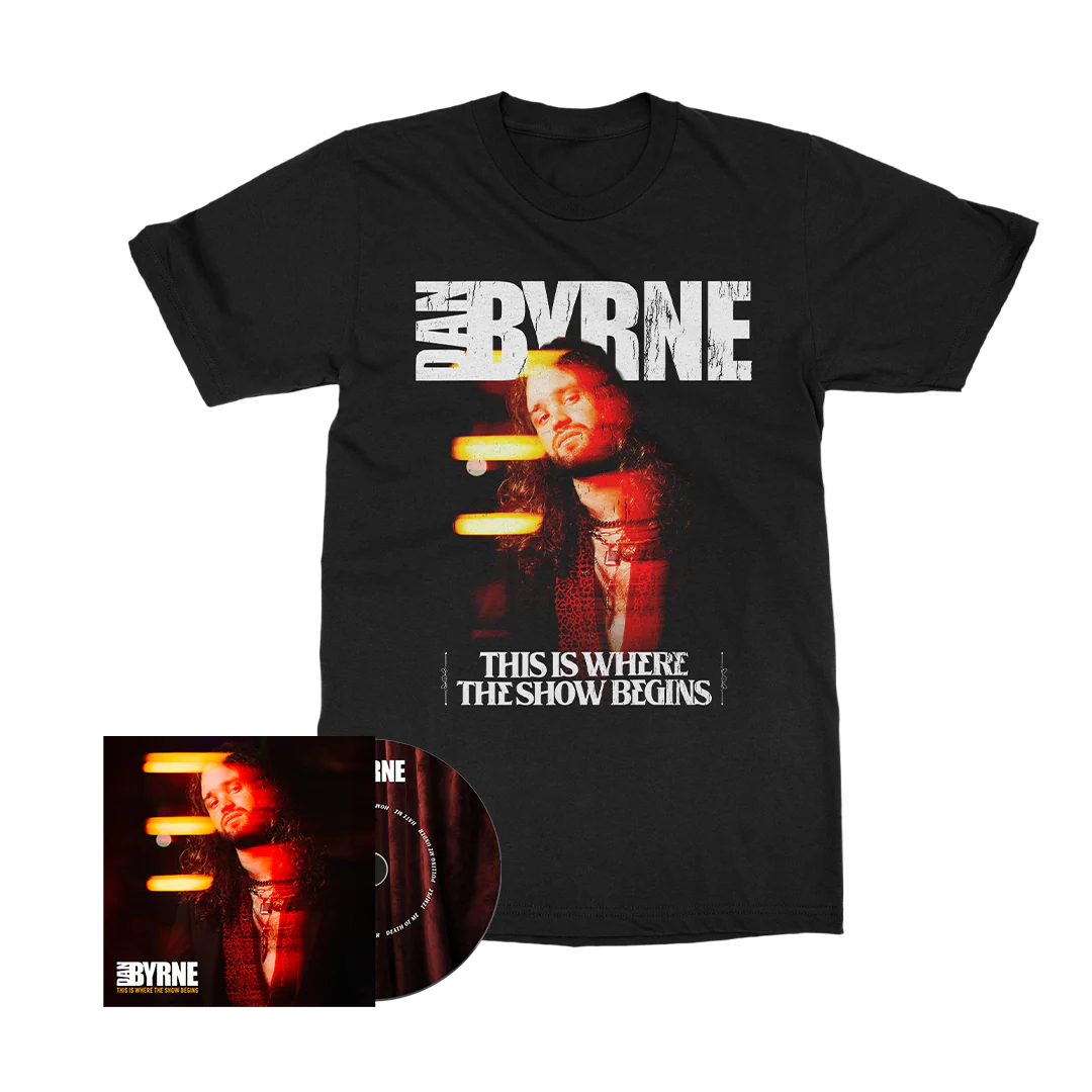 Dan Byrne - This Is Where The Show Begins - CD Merch Bundle