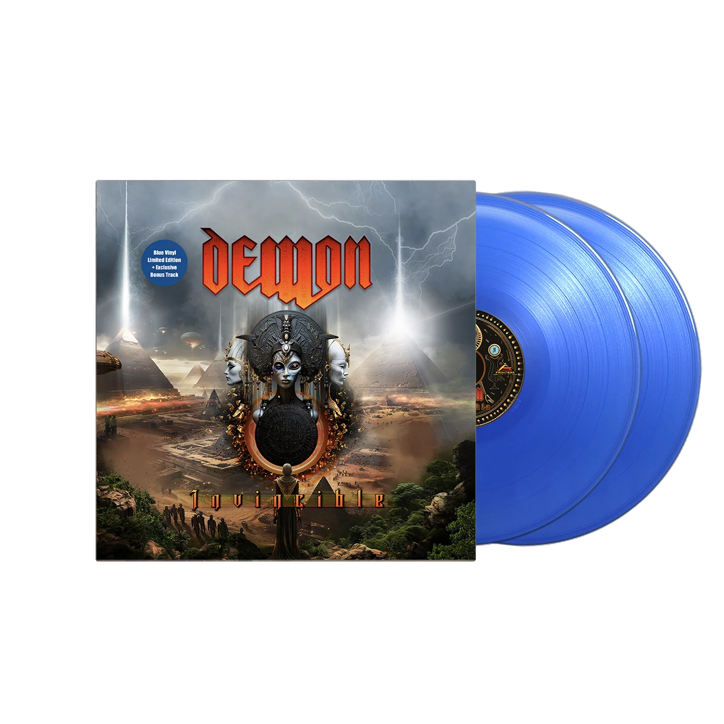 DEMON - Invincible - Blue 2LP