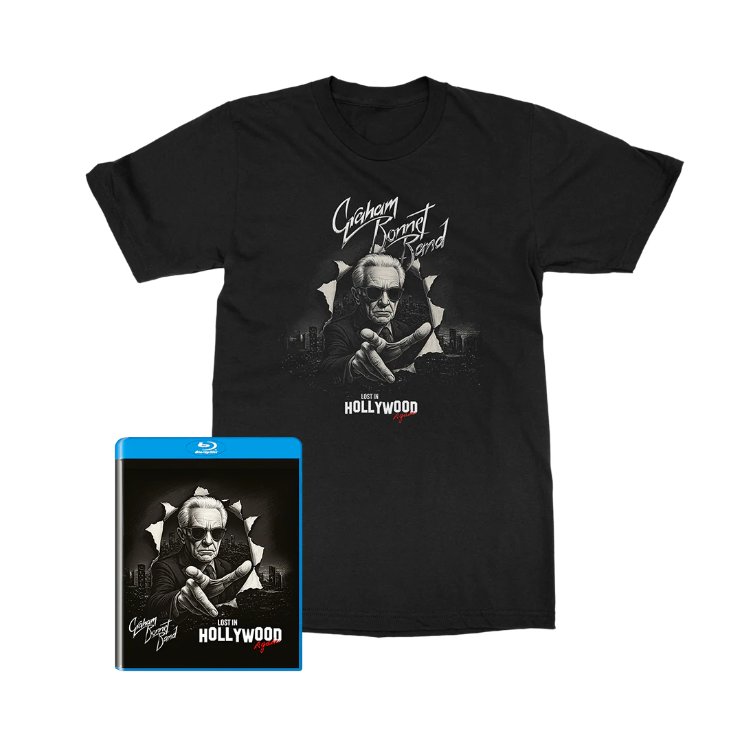 Graham Bonnet Band - Lost In Hollywood Again (Live) - Blu Ray + Tee