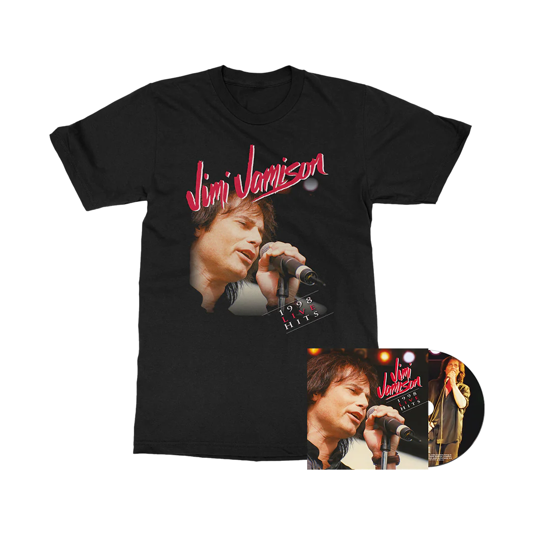 Jimi Jamison - 1998 Live Hits - CD Merch Bundle