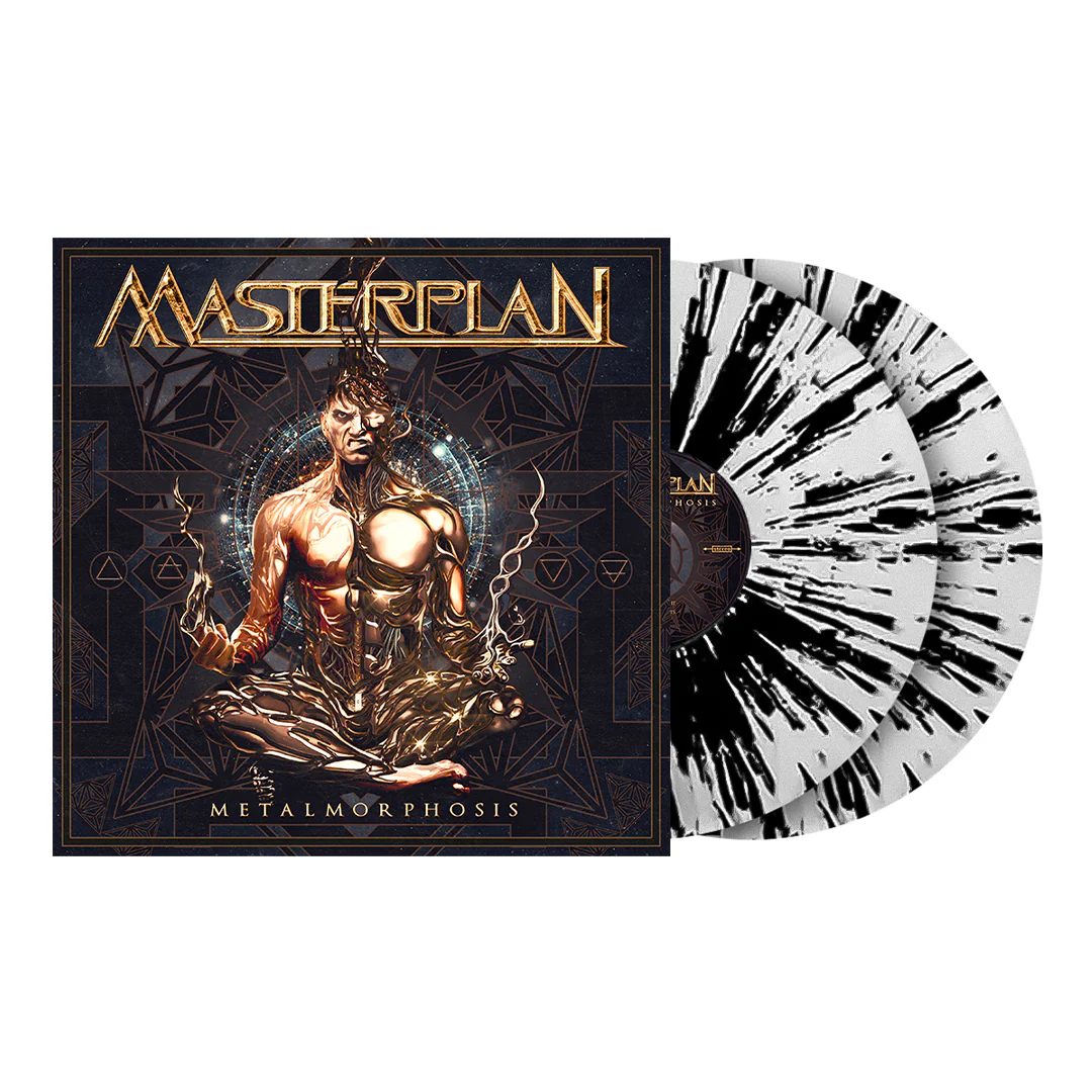 Masterplan - Metalmorphosis - White / Black Splatter LP