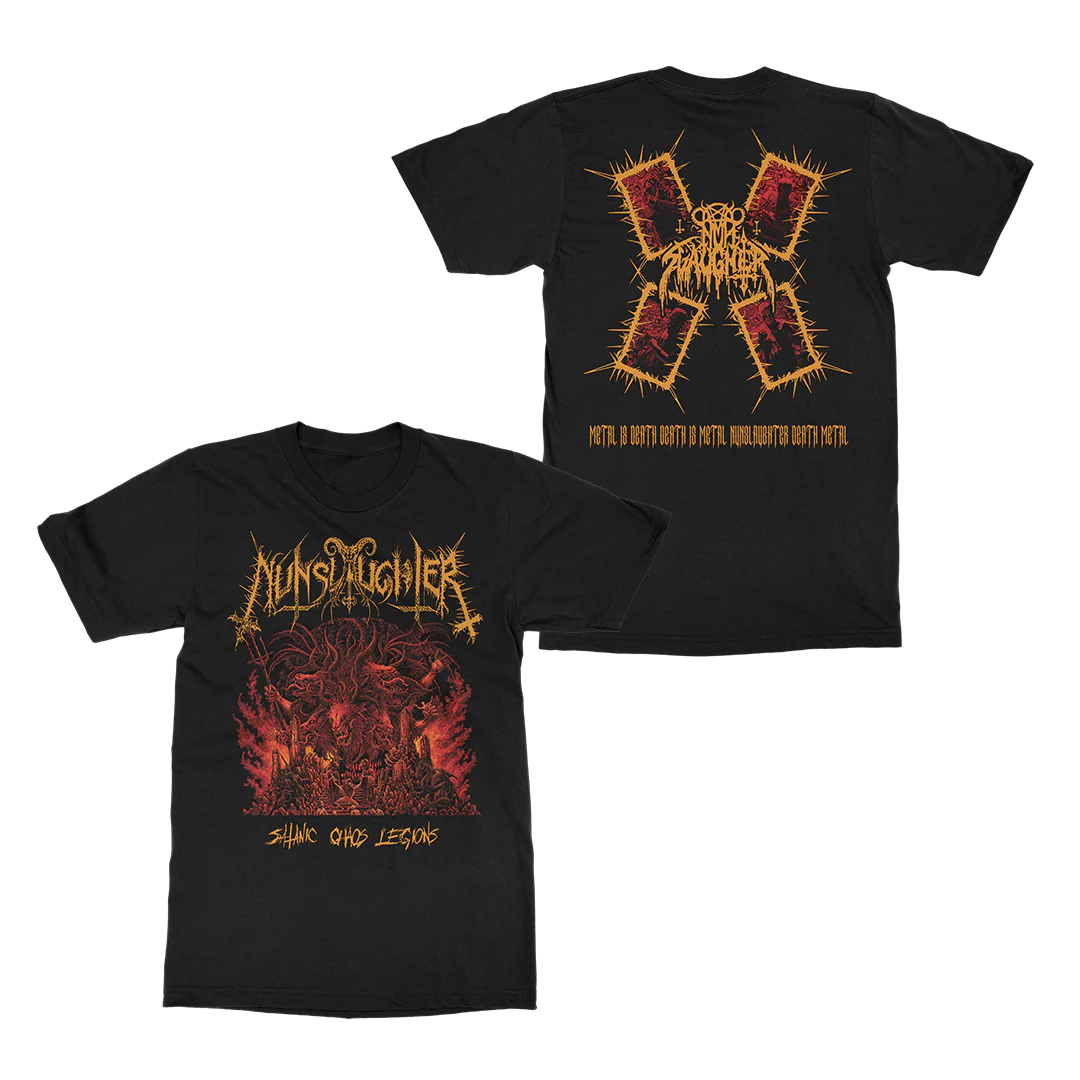 Nunslaughter - Satanic Chaos Legions - T-Shirt