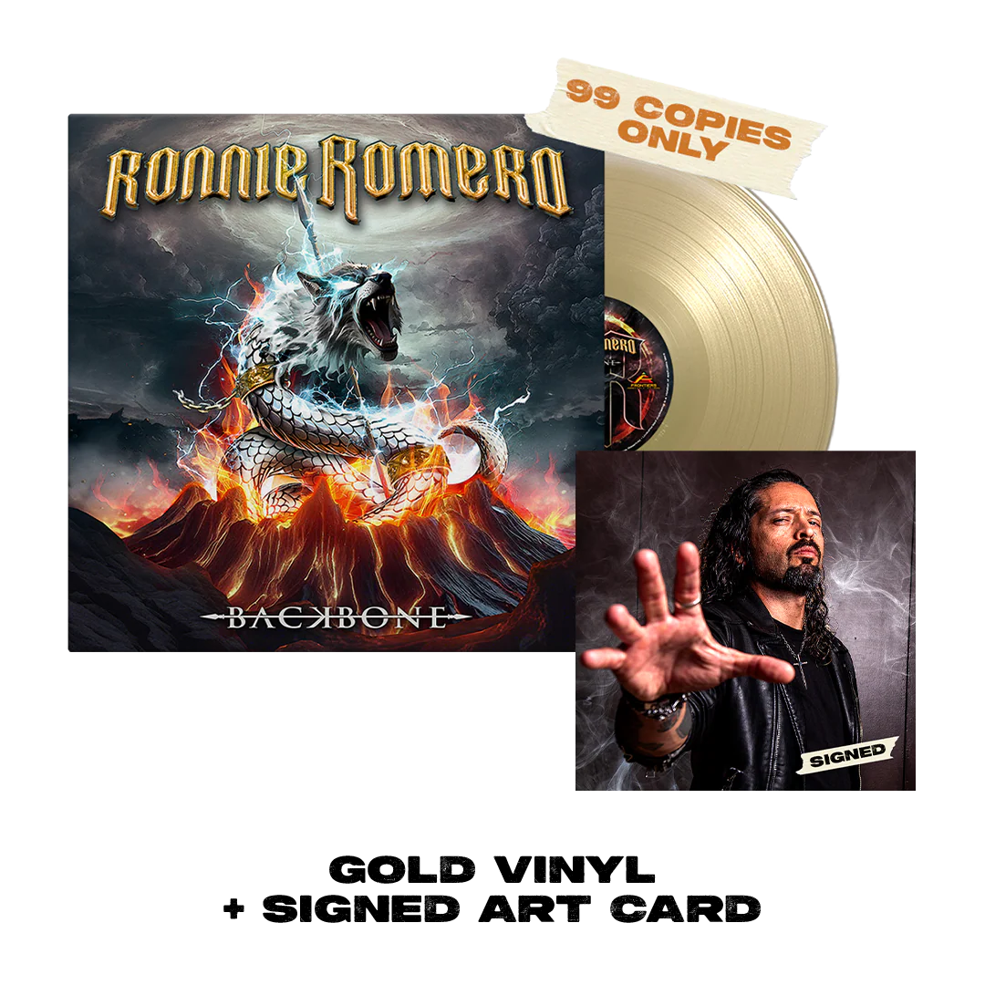 Ronnie Romero - Backbone - Gold Vinyl + Signed Art Card
