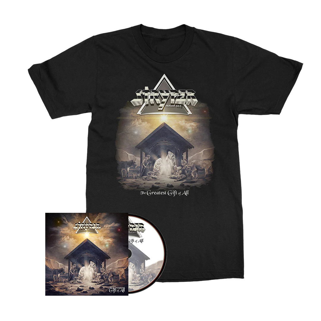 Stryper - The Greatest Gift Of All - CD Merch Bundle
