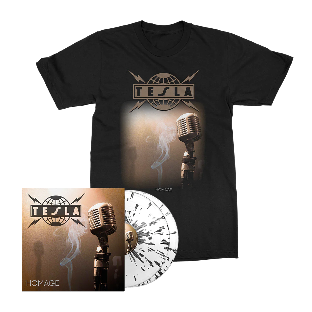 Tesla - Homage - Vinyl Merch Bundle