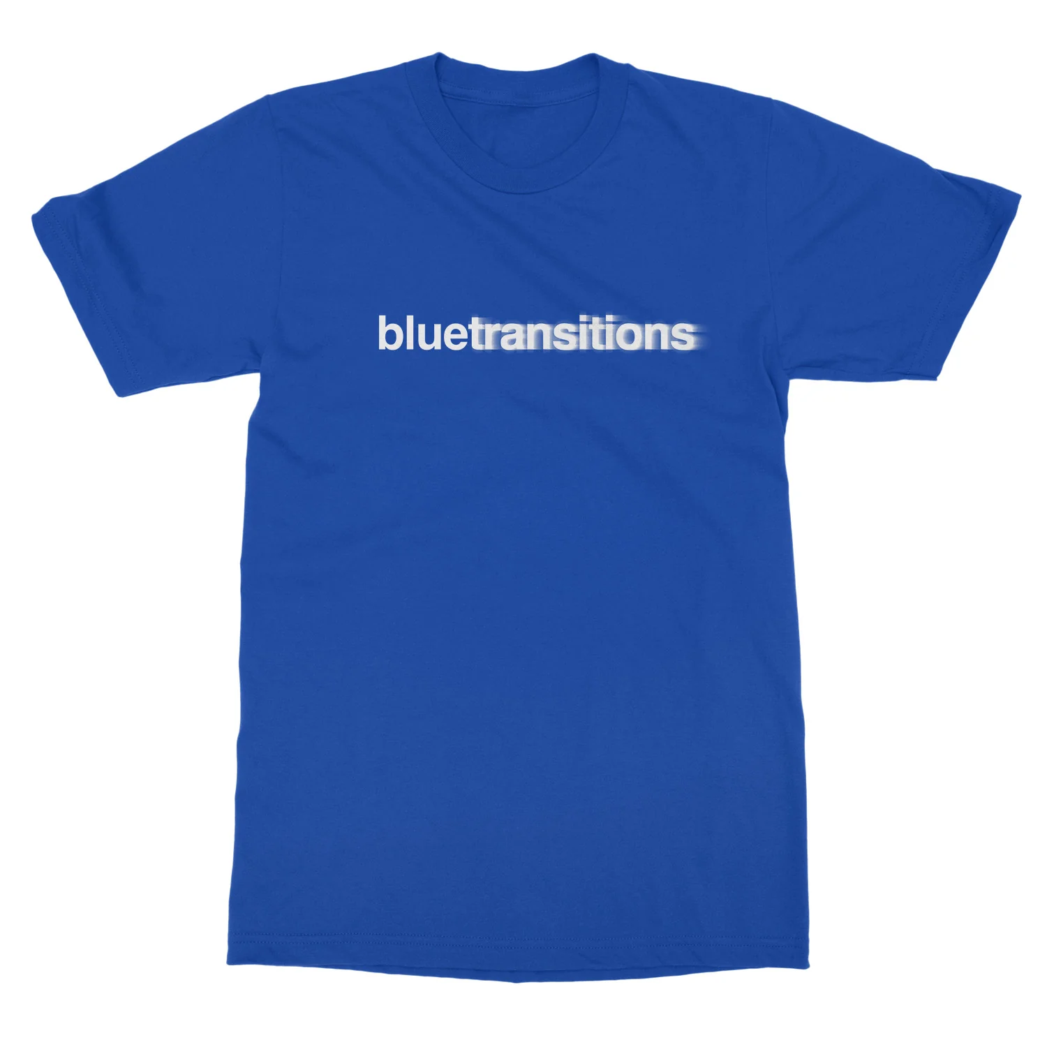 The Hunna - blue transitions - Blue T-Shirt - Image 2