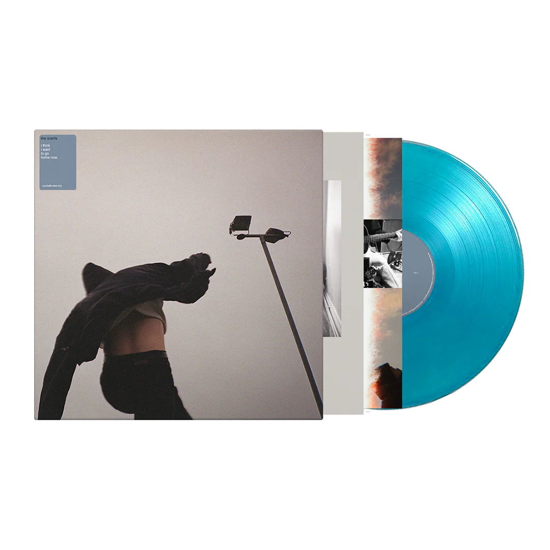 The XCERTS - i think i want to go home now. - Tiffany Blue LP